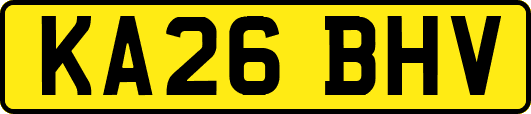KA26BHV