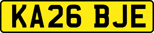 KA26BJE