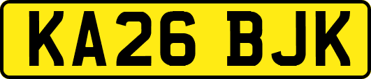 KA26BJK