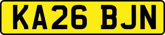 KA26BJN