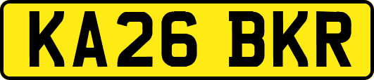 KA26BKR