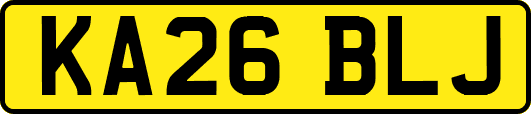 KA26BLJ