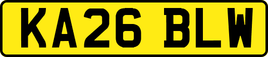 KA26BLW