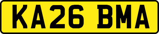 KA26BMA