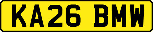 KA26BMW