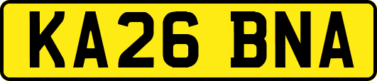 KA26BNA