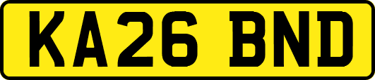 KA26BND