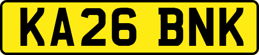 KA26BNK