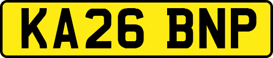 KA26BNP