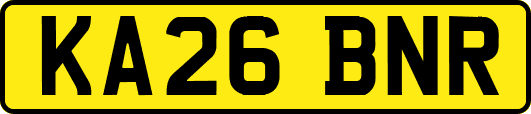 KA26BNR
