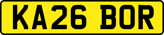 KA26BOR