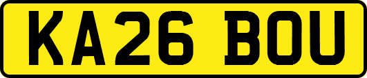KA26BOU