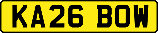 KA26BOW