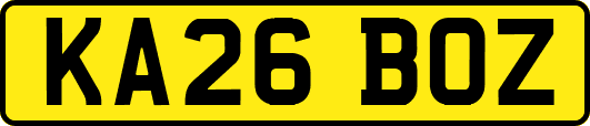 KA26BOZ
