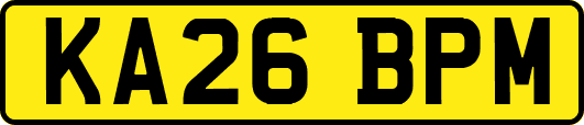KA26BPM