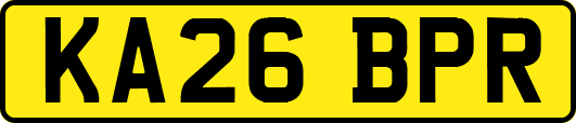KA26BPR