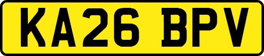 KA26BPV