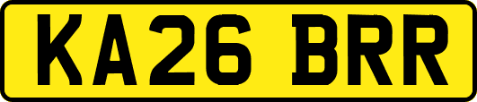 KA26BRR