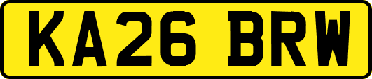 KA26BRW