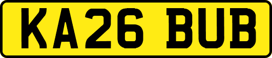 KA26BUB