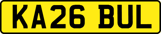 KA26BUL