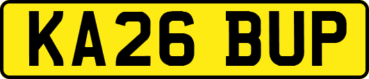 KA26BUP