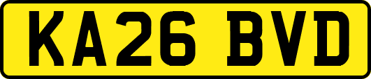 KA26BVD