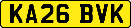 KA26BVK