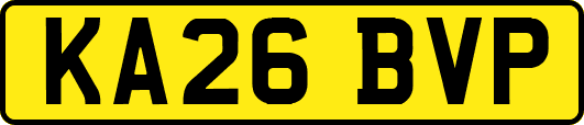 KA26BVP