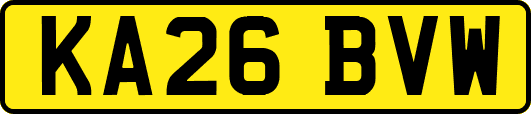KA26BVW