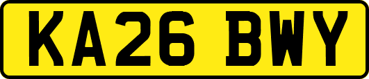KA26BWY