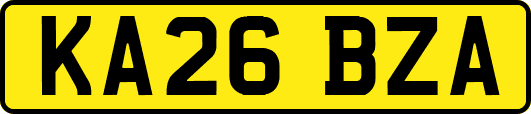 KA26BZA