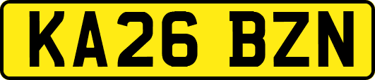 KA26BZN