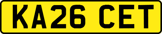 KA26CET