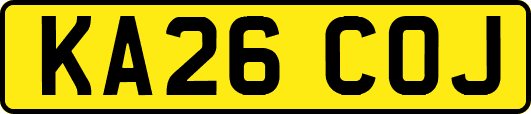 KA26COJ