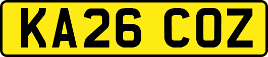 KA26COZ