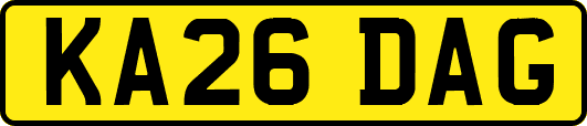 KA26DAG