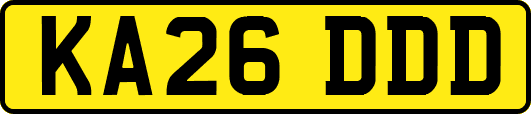 KA26DDD