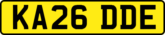 KA26DDE