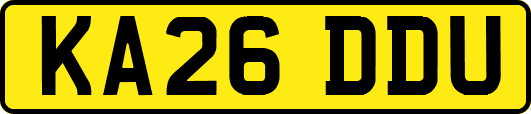 KA26DDU
