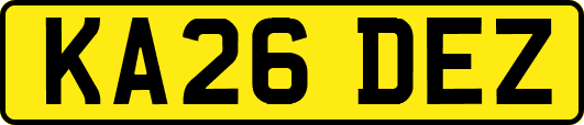 KA26DEZ