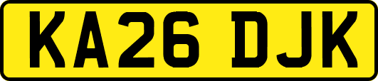 KA26DJK