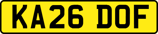 KA26DOF