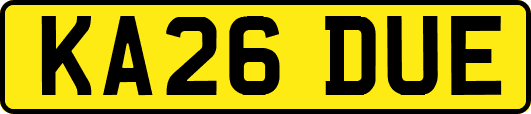KA26DUE