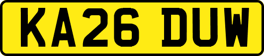 KA26DUW