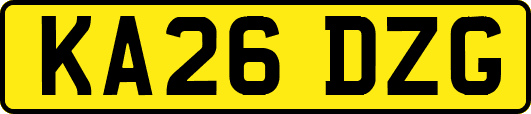 KA26DZG