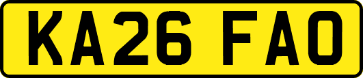 KA26FAO