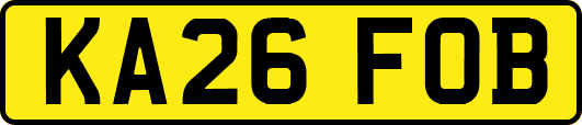 KA26FOB