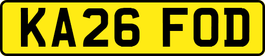 KA26FOD