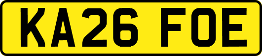 KA26FOE